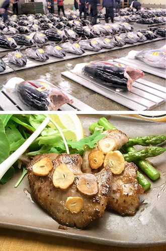 まぐろバター焼