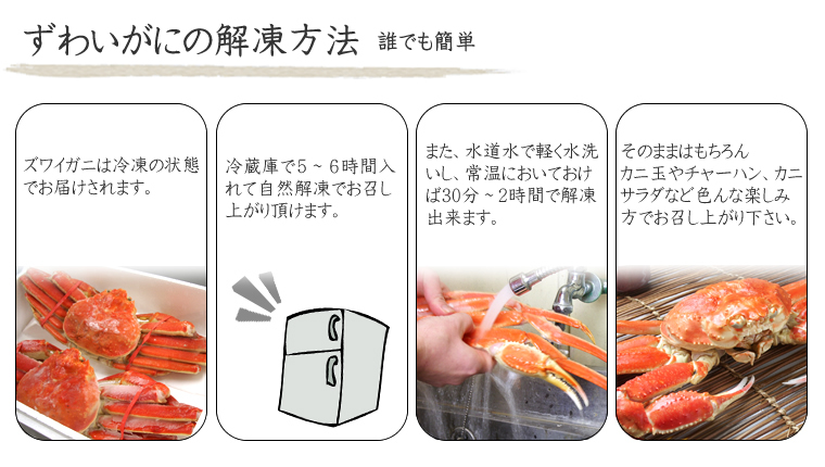 解凍方法