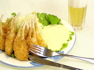 かにつめフライ